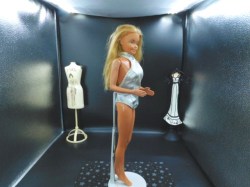 18 in barbie silver suit b